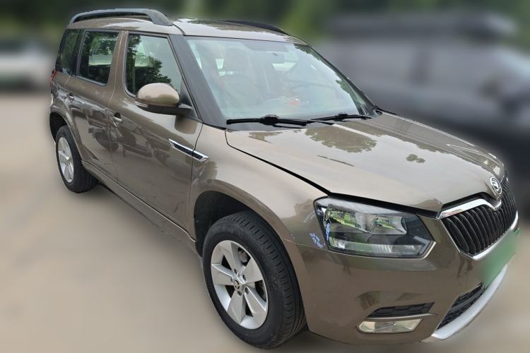 Used Skoda Yeti 2017 TSI280 DSG Advanced Edition Front Right 45 Deg