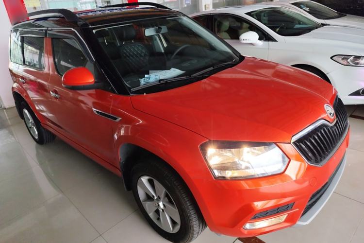 Used Skoda Yeti 2017 TSI280 DSG Advanced Edition Front Right 45 Deg