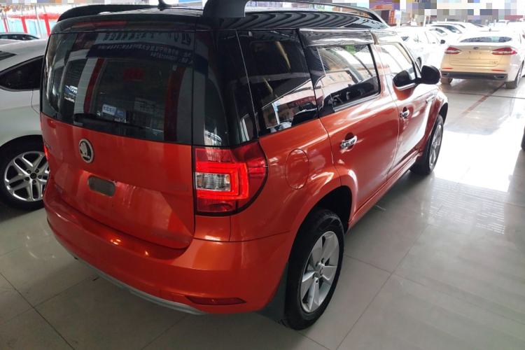 Used Skoda Yeti 2017 TSI280 DSG Advanced Edition Rear Right 45 Deg