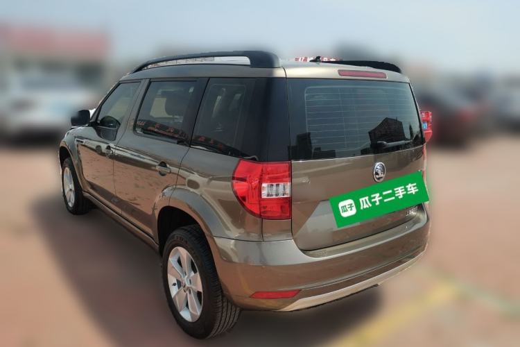 Used Skoda Yeti 2017 TSI280 DSG Advanced Edition Rear Left 45 Deg