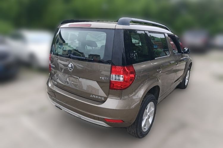 Used Skoda Yeti 2017 TSI280 DSG Advanced Edition Rear Right 45 Deg