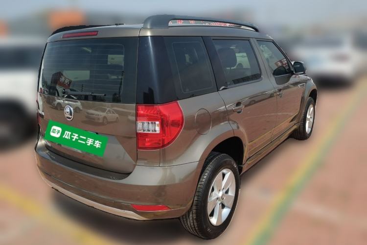 Used Skoda Yeti 2017 TSI280 DSG Advanced Edition Rear Right 45 Deg