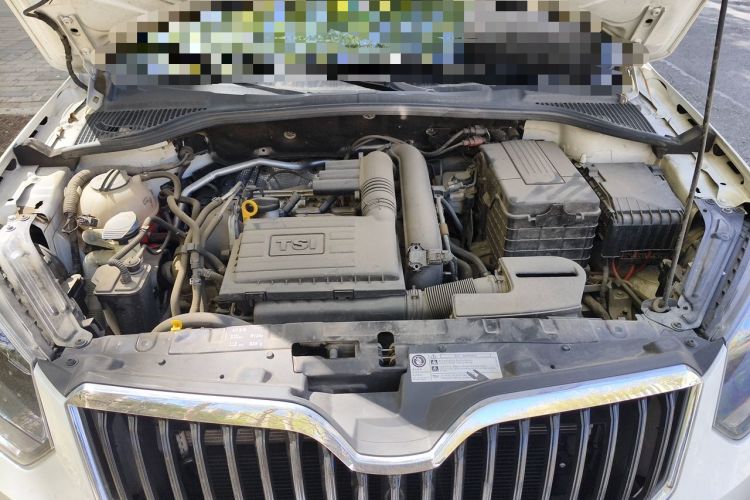 Used Skoda Yeti 2017 TSI280 DSG Advanced Edition Engine Bay