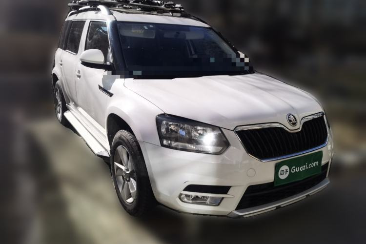 Used Skoda Yeti 2017 TSI280 DSG Car Enjoy Brothers Edition Front Right 45 Deg