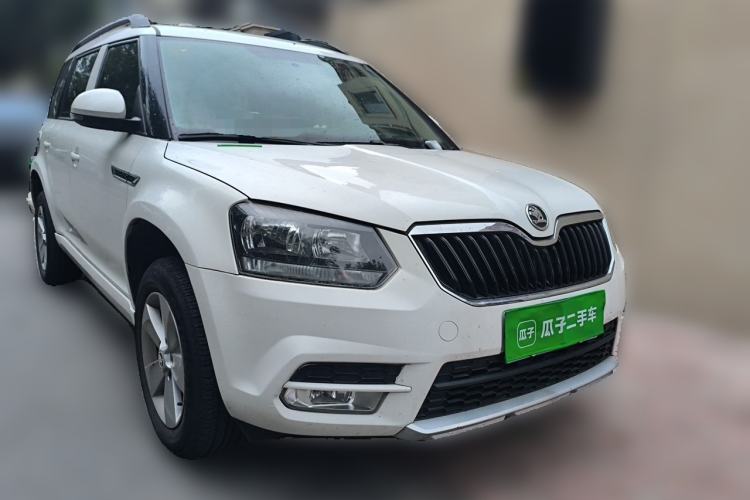 Used Skoda Yeti 2017 TSI280 DSG Car Enjoy Brothers Edition Front Right 45 Deg