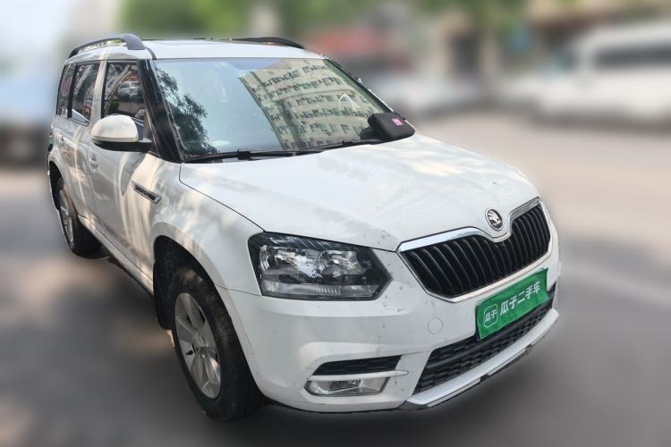 Used Skoda Yeti 2017 TSI280 DSG Car Enjoy Brothers Edition Front Right 45 Deg