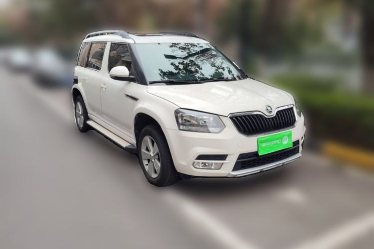 Used Skoda Yeti 2017 TSI280 DSG Car Enjoy Brothers Edition Front Right 45 Deg