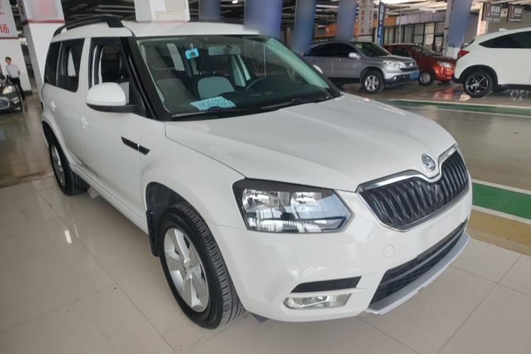 Used Skoda Yeti 2017 TSI280 DSG Advanced Edition Front Right 45 Deg