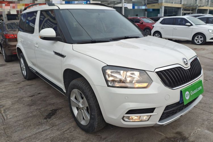 Used Skoda Yeti 2017 TSI280 DSG Advanced Edition Front Right 45 Deg