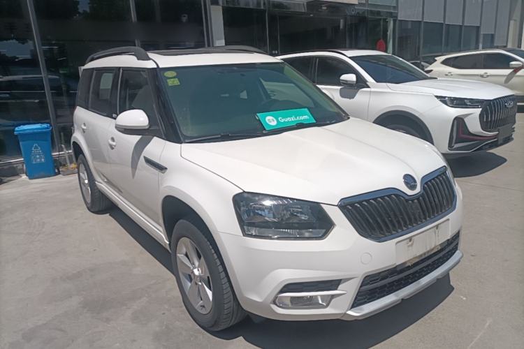 Used Skoda Yeti 2017 TSI280 DSG Advanced Edition Front Right 45 Deg