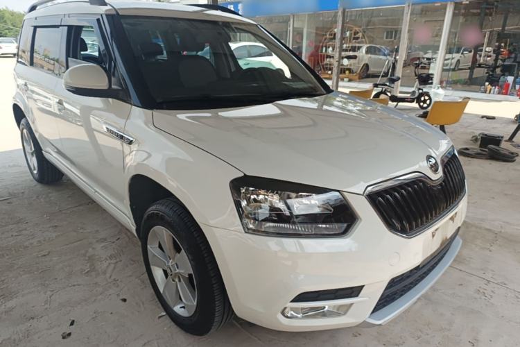 Used Skoda Yeti 2017 TSI280 DSG Advanced Edition Front Right 45 Deg