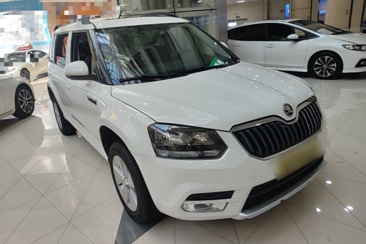 Used Skoda Yeti 2017 TSI280 DSG Advanced Edition Front Right 45 Deg