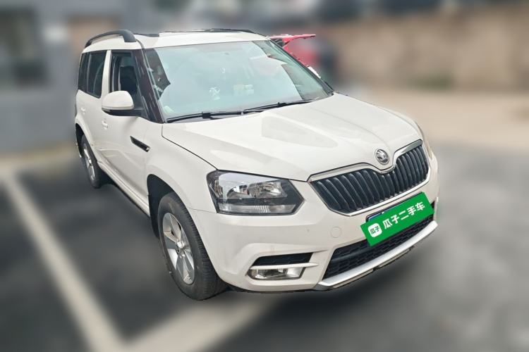 Used Skoda Yeti 2017 TSI280 DSG Car Enjoy Brothers Edition Front Right 45 Deg