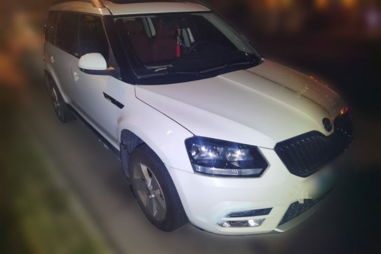 Used Skoda Yeti 2017 TSI280 DSG Advanced Edition Front Right 45 Deg