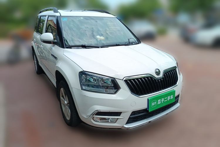 Used Skoda Yeti 2017 TSI280 DSG Car Enjoy Brothers Edition Front Right 45 Deg