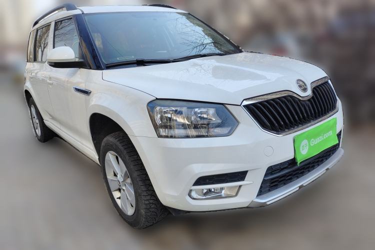 Used Skoda Yeti 2017 TSI280 DSG Advanced Edition Front Right 45 Deg