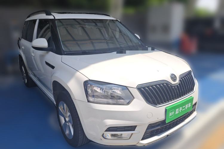 Used Skoda Yeti 2017 TSI280 DSG Car Enjoy Brothers Edition Front Right 45 Deg
