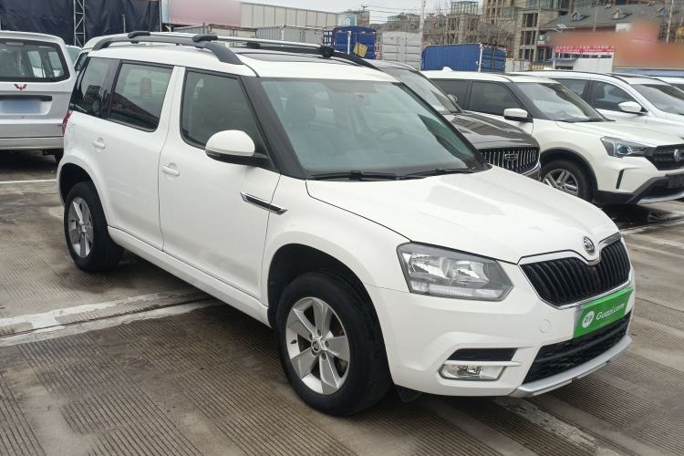 Used Skoda Yeti 2017 TSI280 DSG Advanced Edition Front Right 45 Deg