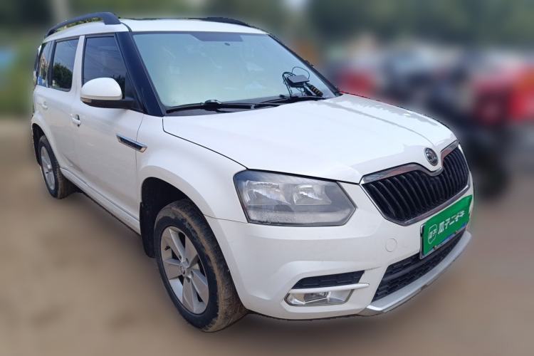 Used Skoda Yeti 2017 TSI280 DSG Advanced Edition Front Right 45 Deg