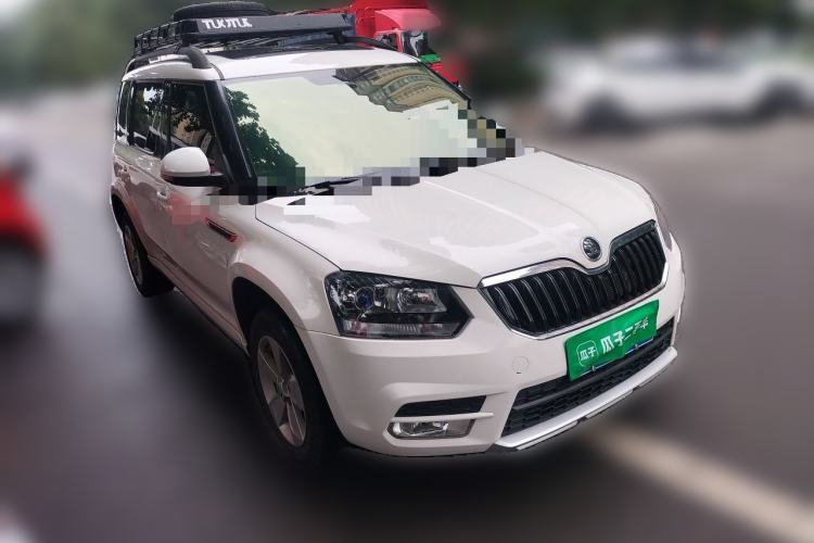 Used Skoda Yeti 2017 TSI280 DSG Advanced Edition Front Right 45 Deg
