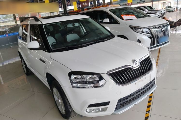 Used Skoda Yeti 2017 TSI280 DSG Advanced Edition Front Right 45 Deg