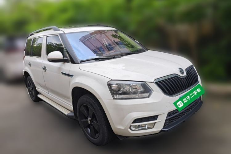 Used Skoda Yeti 2017 TSI280 DSG Car Enjoy Brothers Edition Front Right 45 Deg