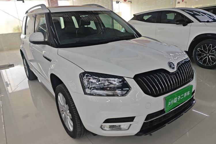 Used Skoda Yeti 2017 TSI280 DSG Innovation Edition Front Right 45 Deg