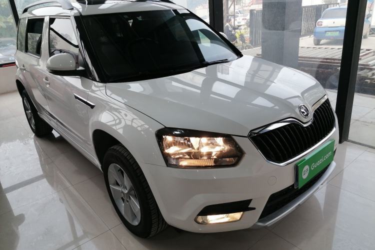 Used Skoda Yeti 2017 TSI280 DSG Advanced Edition Front Right 45 Deg