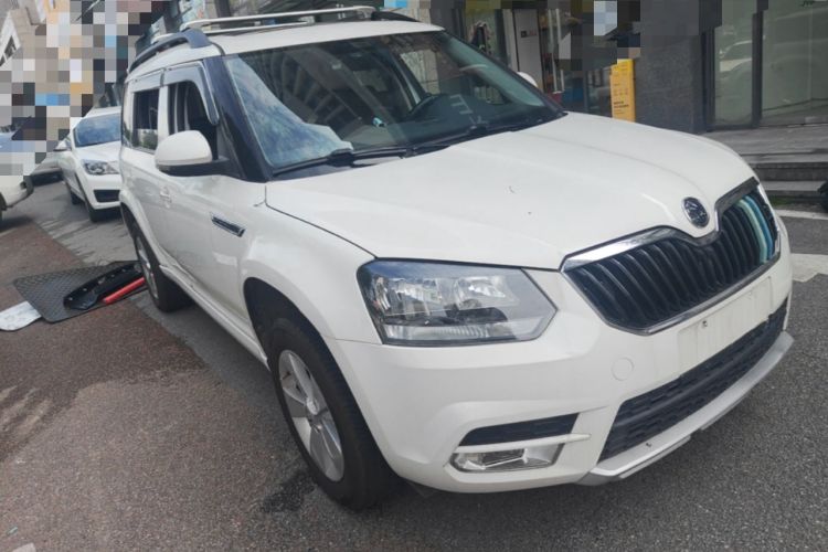Used Skoda Yeti 2017 TSI280 DSG Car Enjoy Brothers Edition Front Right 45 Deg