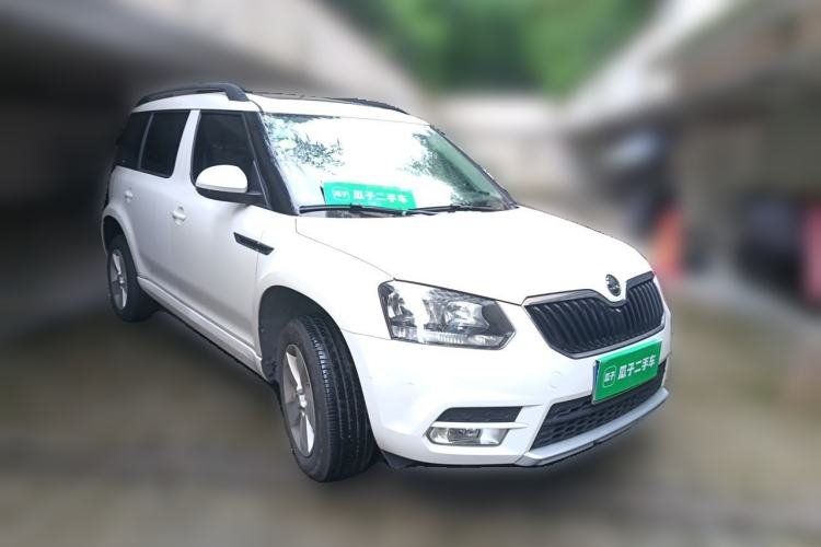 Used Skoda Yeti 2017 TSI280 DSG Car Enjoy Brothers Edition Front Right 45 Deg