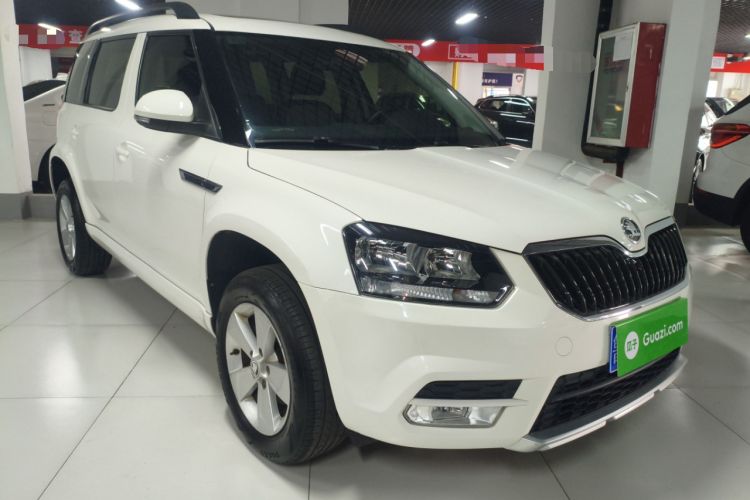 Used Skoda Yeti 2017 TSI280 DSG Advanced Edition Front Right 45 Deg