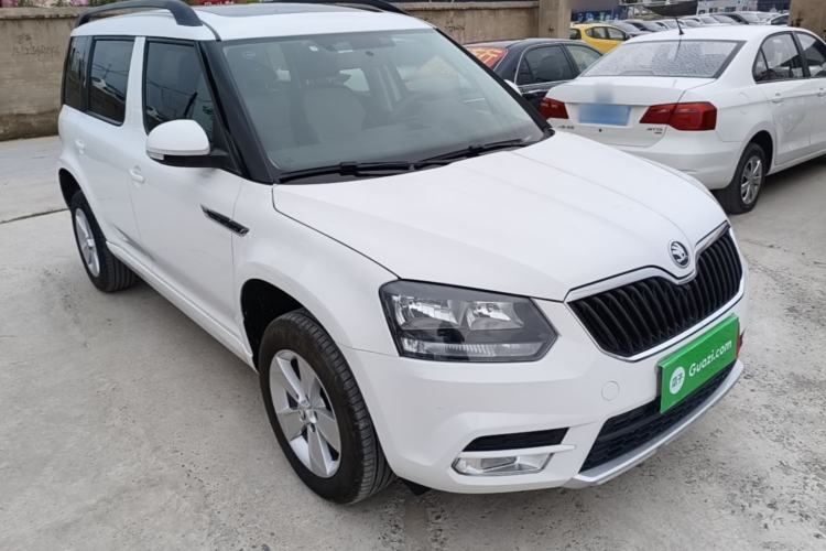 Used Skoda Yeti 2017 TSI280 DSG Advanced Edition Front Right 45 Deg