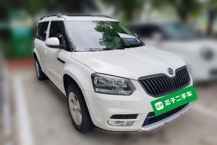 Used Skoda Yeti 2017 TSI280 DSG Advanced Edition Front Right 45 Deg