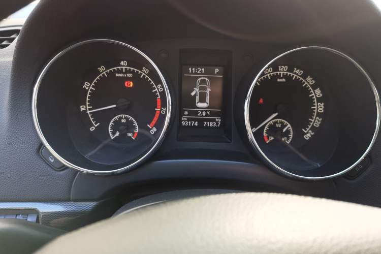Used Skoda Yeti 2017 TSI280 DSG Car Enjoy Brothers Edition Instrument Cluster