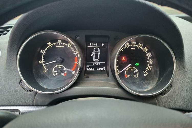 Used Skoda Yeti 2017 TSI280 DSG Car Enjoy Brothers Edition Instrument Cluster