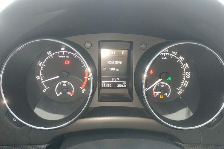 Used Skoda Yeti 2017 TSI280 DSG Car Enjoy Brothers Edition Instrument Cluster