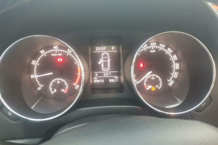 Used Skoda Yeti 2017 TSI280 DSG Car Enjoy Brothers Edition Instrument Cluster