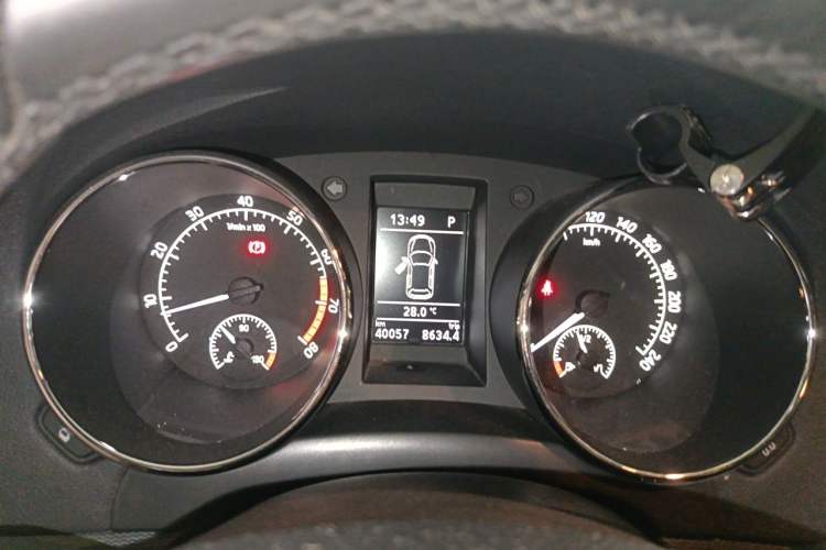 Used Skoda Yeti 2017 TSI280 DSG Car Enjoy Brothers Edition Instrument Cluster