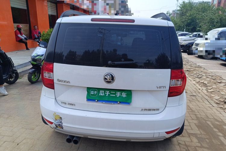Used Skoda Yeti 2017 TSI280 DSG Advanced Edition Rear