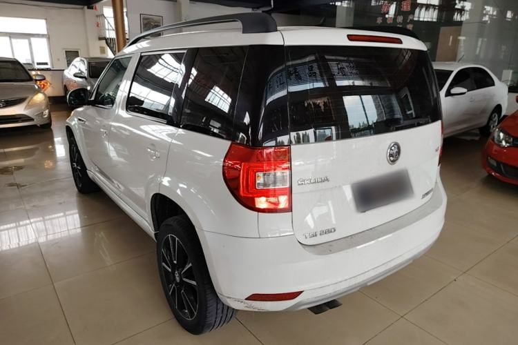 Used Skoda Yeti 2017 TSI280 DSG Advanced Edition Rear Left 45 Deg