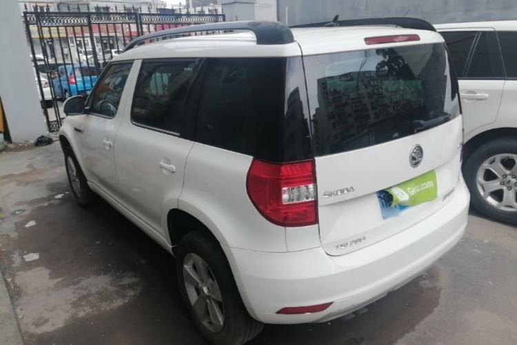 Used Skoda Yeti 2017 TSI280 DSG Advanced Edition Rear Left 45 Deg