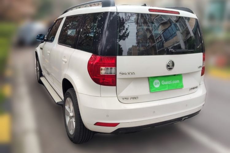 Used Skoda Yeti 2017 TSI280 DSG Car Enjoy Brothers Edition Rear Left 45 Deg