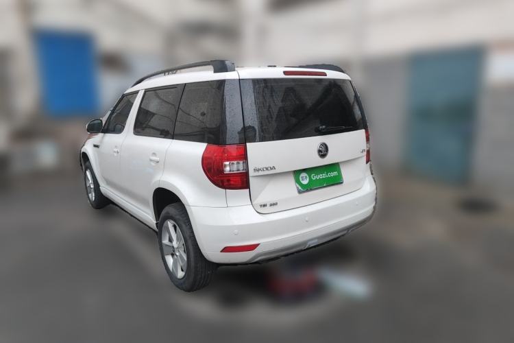 Used Skoda Yeti 2017 TSI280 DSG Advanced Edition Rear Left 45 Deg