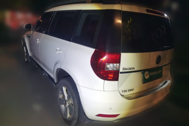 Used Skoda Yeti 2017 TSI280 DSG Advanced Edition Rear Left 45 Deg