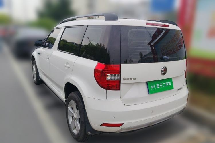 Used Skoda Yeti 2017 TSI280 DSG Advanced Edition Rear Left 45 Deg