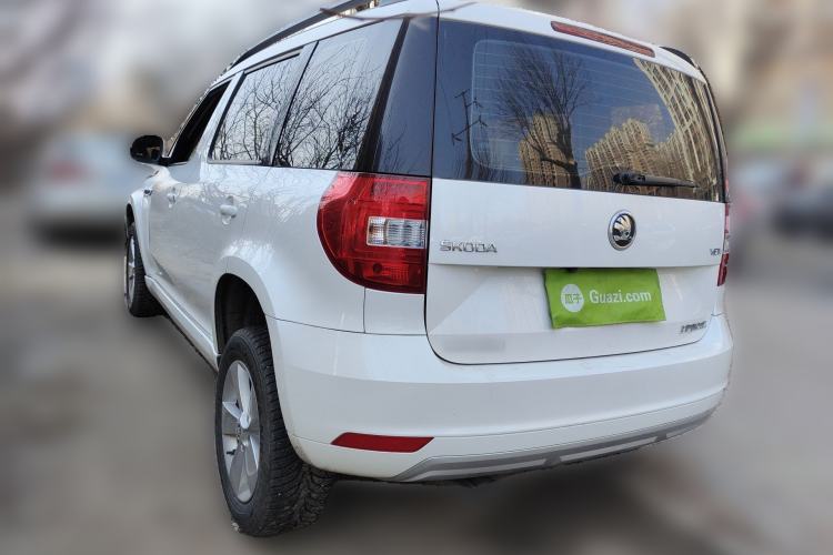 Used Skoda Yeti 2017 TSI280 DSG Advanced Edition Rear Left 45 Deg