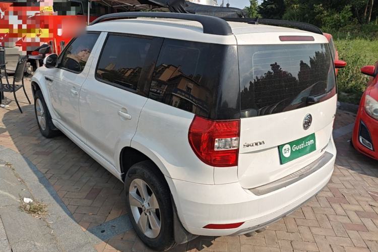 Used Skoda Yeti 2017 TSI280 DSG Advanced Edition Rear Left 45 Deg