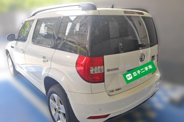 Used Skoda Yeti 2017 TSI280 DSG Car Enjoy Brothers Edition Rear Left 45 Deg
