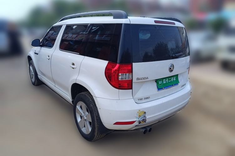 Used Skoda Yeti 2017 TSI280 DSG Advanced Edition Rear Left 45 Deg