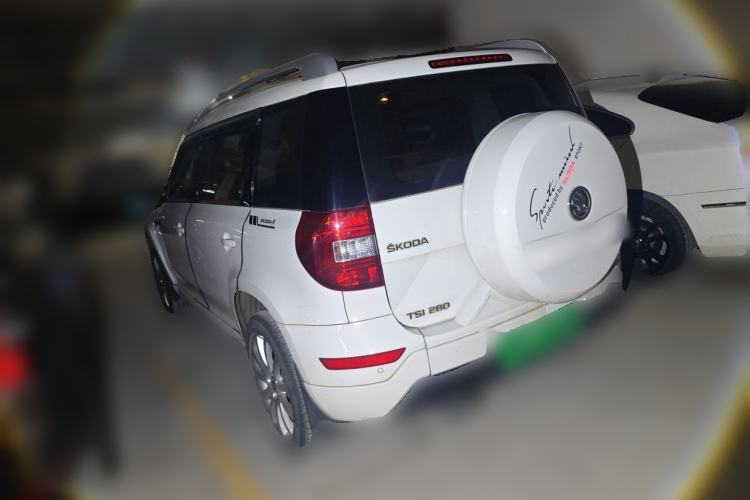 Used Skoda Yeti 2017 TSI280 DSG Innovation Edition Rear Left 45 Deg